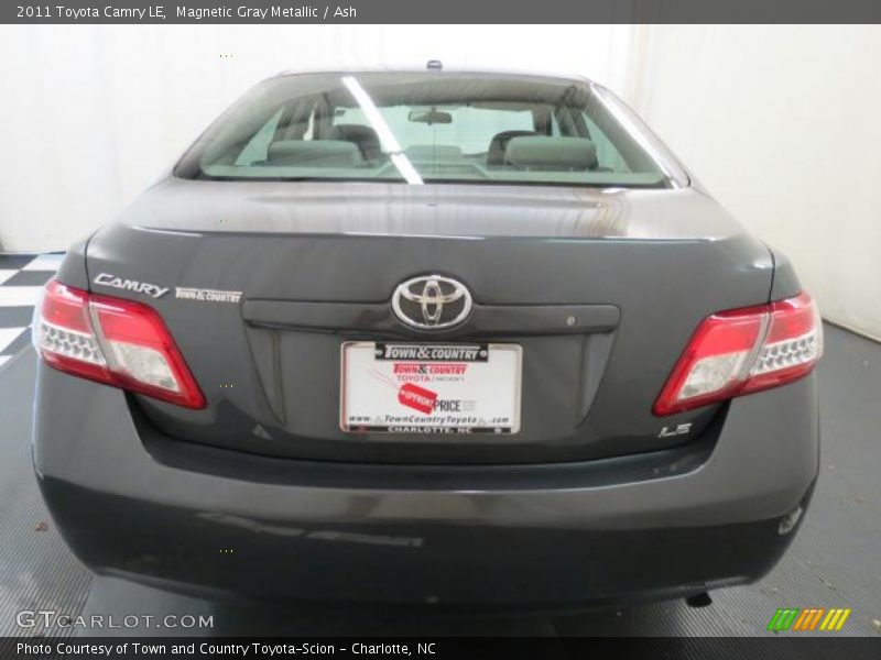 Magnetic Gray Metallic / Ash 2011 Toyota Camry LE