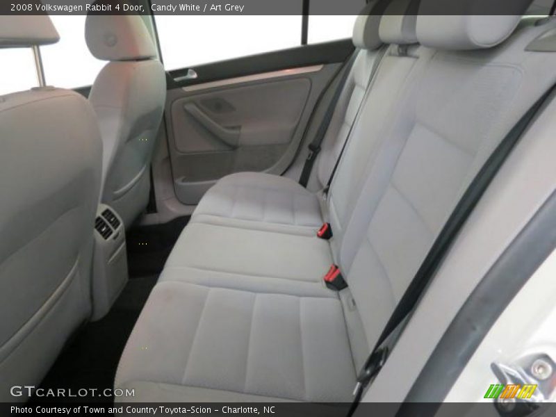 Candy White / Art Grey 2008 Volkswagen Rabbit 4 Door