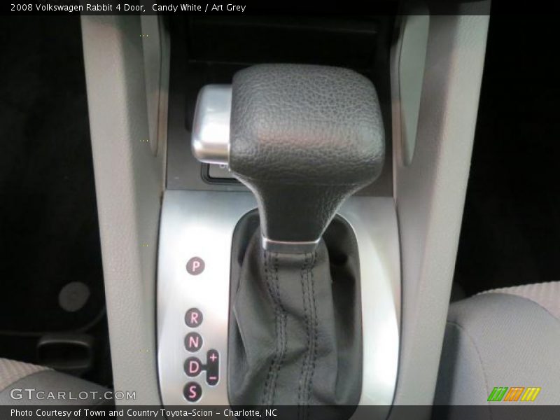 Candy White / Art Grey 2008 Volkswagen Rabbit 4 Door
