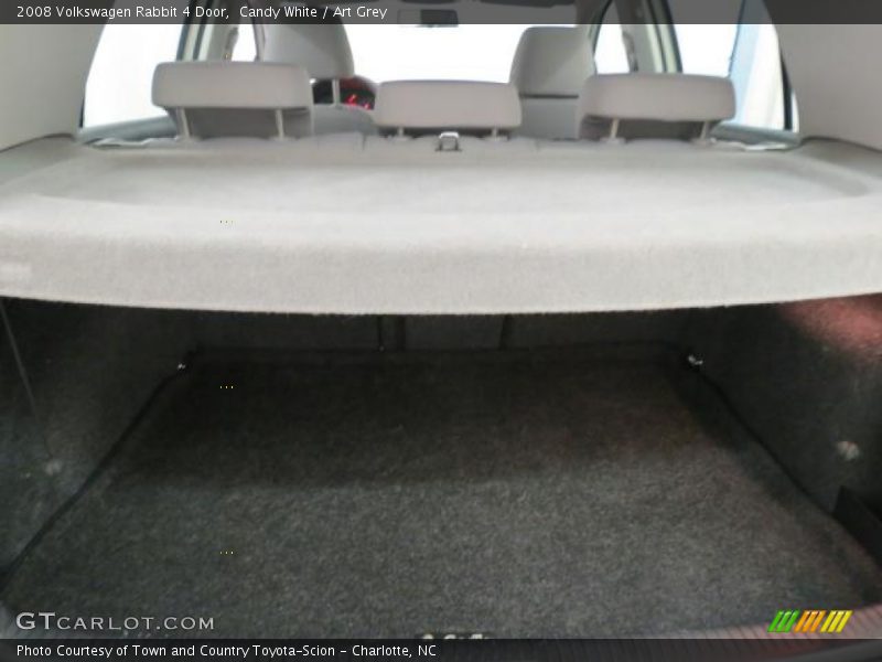 Candy White / Art Grey 2008 Volkswagen Rabbit 4 Door