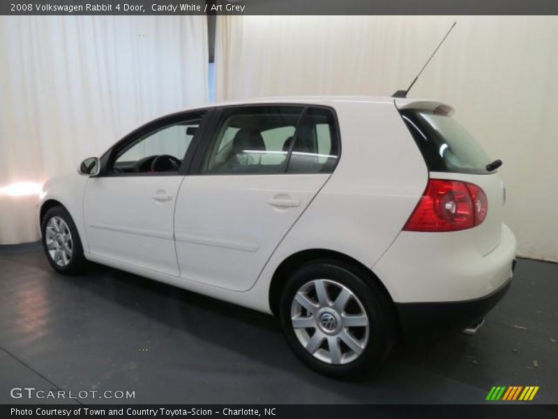Candy White / Art Grey 2008 Volkswagen Rabbit 4 Door
