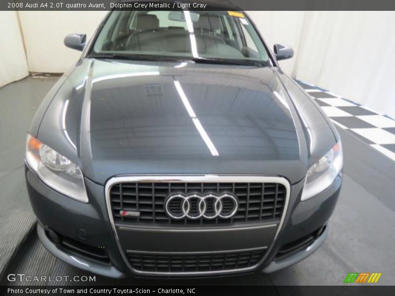 Dolphin Grey Metallic / Light Gray 2008 Audi A4 2.0T quattro Avant