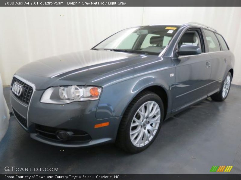 Dolphin Grey Metallic / Light Gray 2008 Audi A4 2.0T quattro Avant