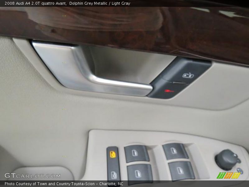 Dolphin Grey Metallic / Light Gray 2008 Audi A4 2.0T quattro Avant