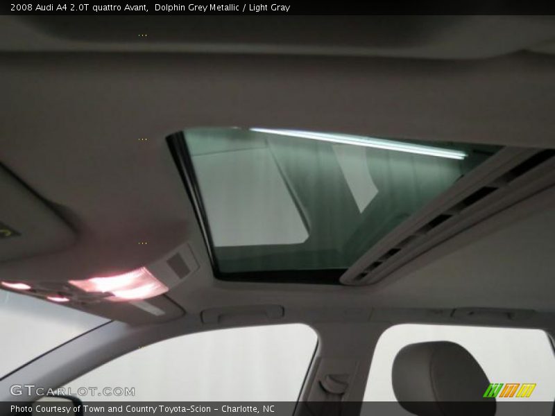 Dolphin Grey Metallic / Light Gray 2008 Audi A4 2.0T quattro Avant