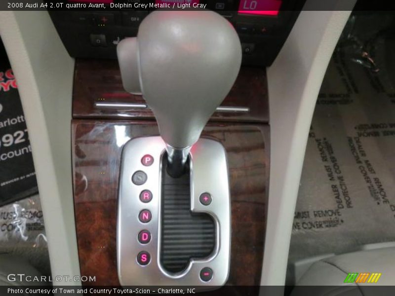 Dolphin Grey Metallic / Light Gray 2008 Audi A4 2.0T quattro Avant