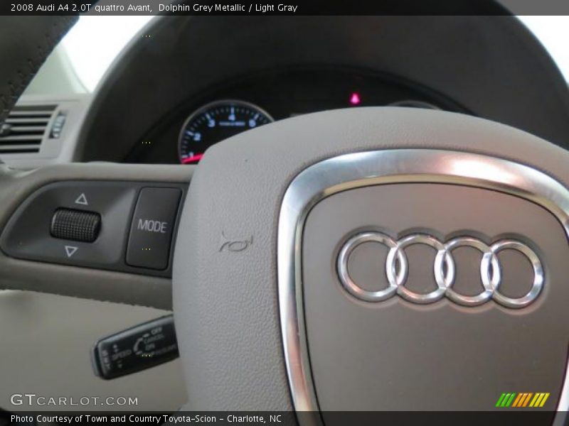 Dolphin Grey Metallic / Light Gray 2008 Audi A4 2.0T quattro Avant