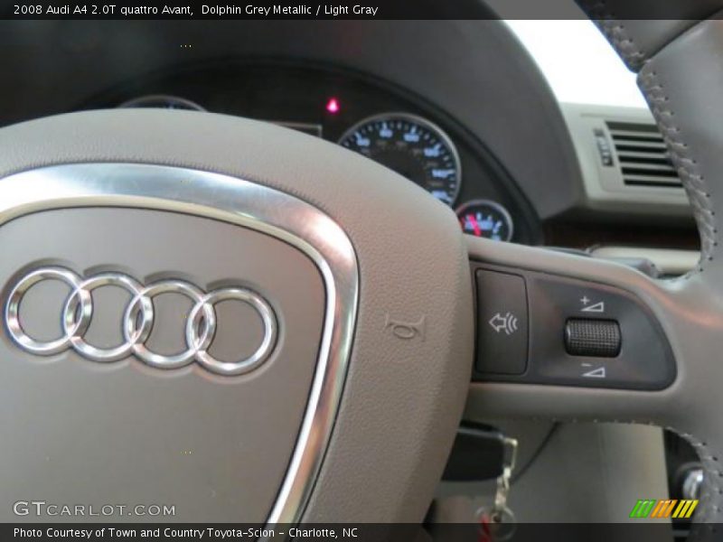 Dolphin Grey Metallic / Light Gray 2008 Audi A4 2.0T quattro Avant