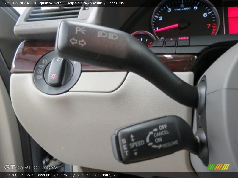 Dolphin Grey Metallic / Light Gray 2008 Audi A4 2.0T quattro Avant