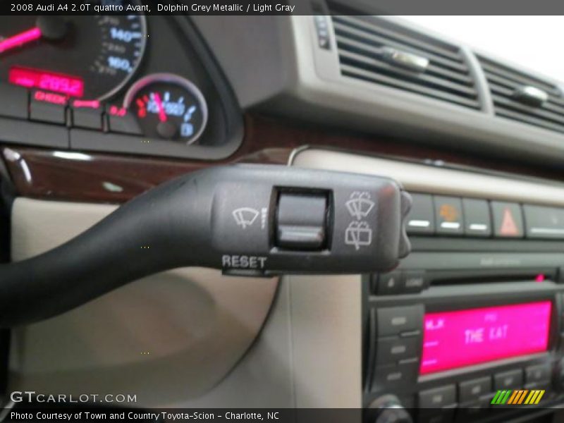 Dolphin Grey Metallic / Light Gray 2008 Audi A4 2.0T quattro Avant