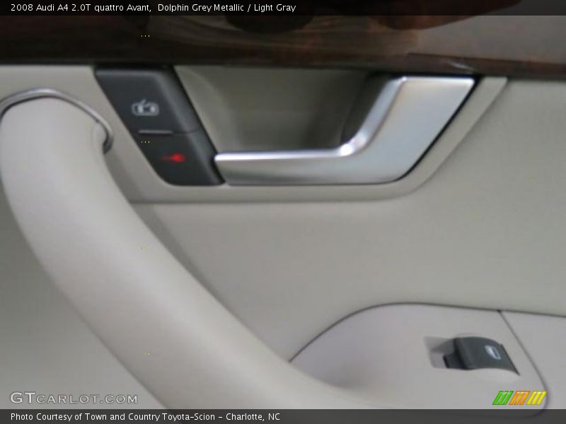 Dolphin Grey Metallic / Light Gray 2008 Audi A4 2.0T quattro Avant