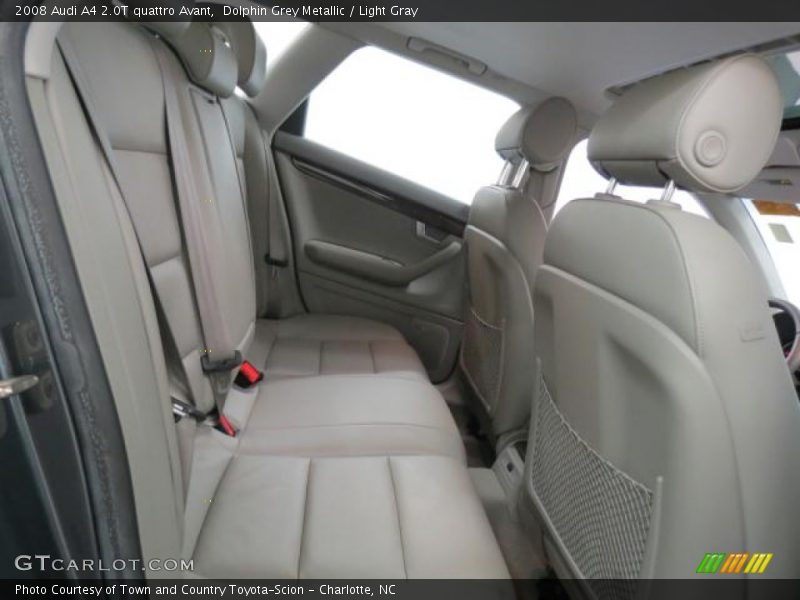 Dolphin Grey Metallic / Light Gray 2008 Audi A4 2.0T quattro Avant
