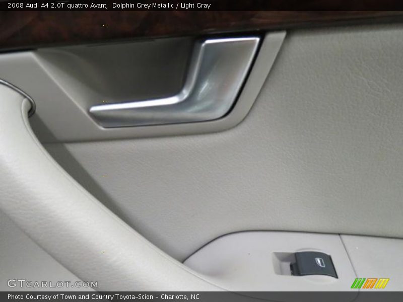 Dolphin Grey Metallic / Light Gray 2008 Audi A4 2.0T quattro Avant