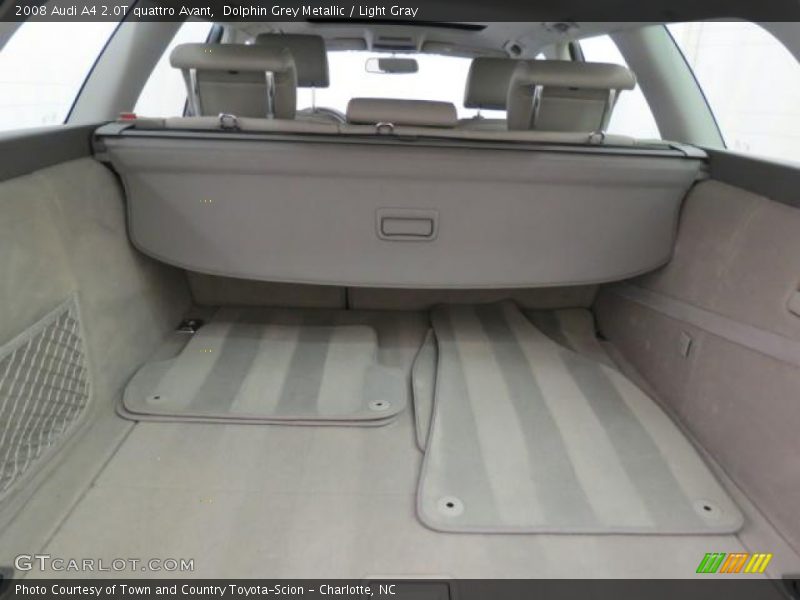 Dolphin Grey Metallic / Light Gray 2008 Audi A4 2.0T quattro Avant