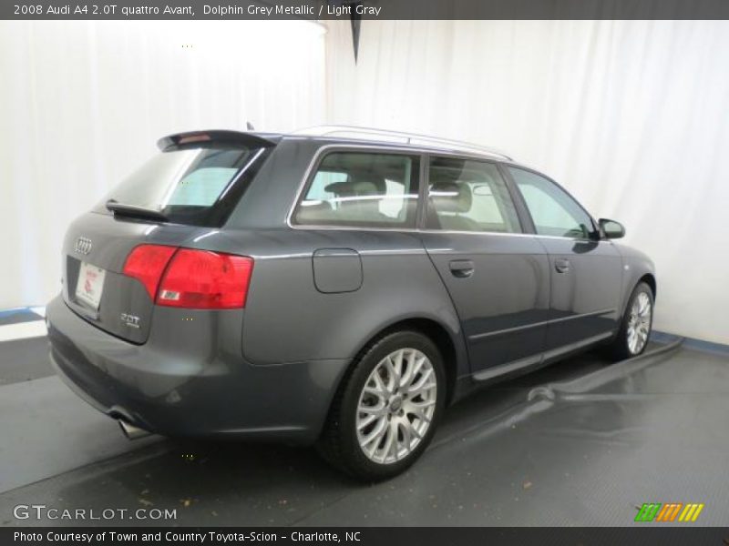Dolphin Grey Metallic / Light Gray 2008 Audi A4 2.0T quattro Avant