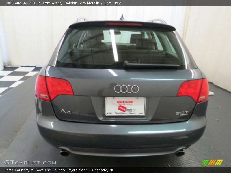 Dolphin Grey Metallic / Light Gray 2008 Audi A4 2.0T quattro Avant