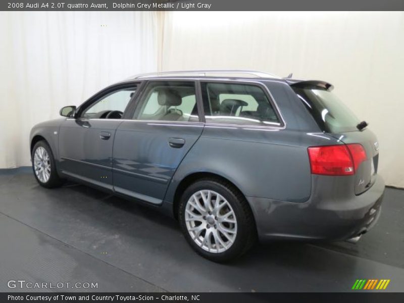 Dolphin Grey Metallic / Light Gray 2008 Audi A4 2.0T quattro Avant