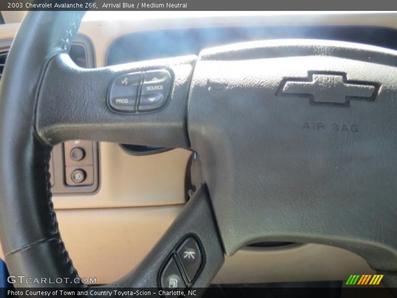 Arrival Blue / Medium Neutral 2003 Chevrolet Avalanche Z66