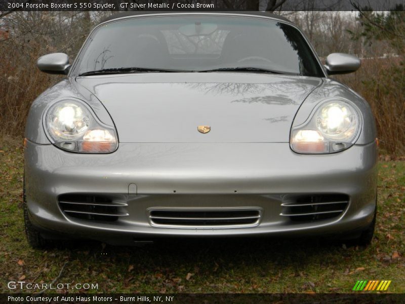  2004 Boxster S 550 Spyder GT Silver Metallic