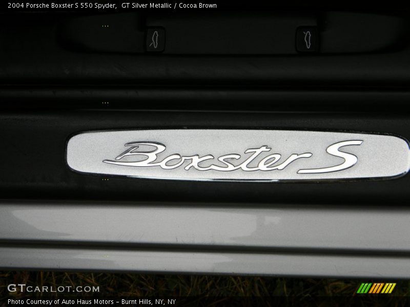 Boxster S Doorsill - 2004 Porsche Boxster S 550 Spyder