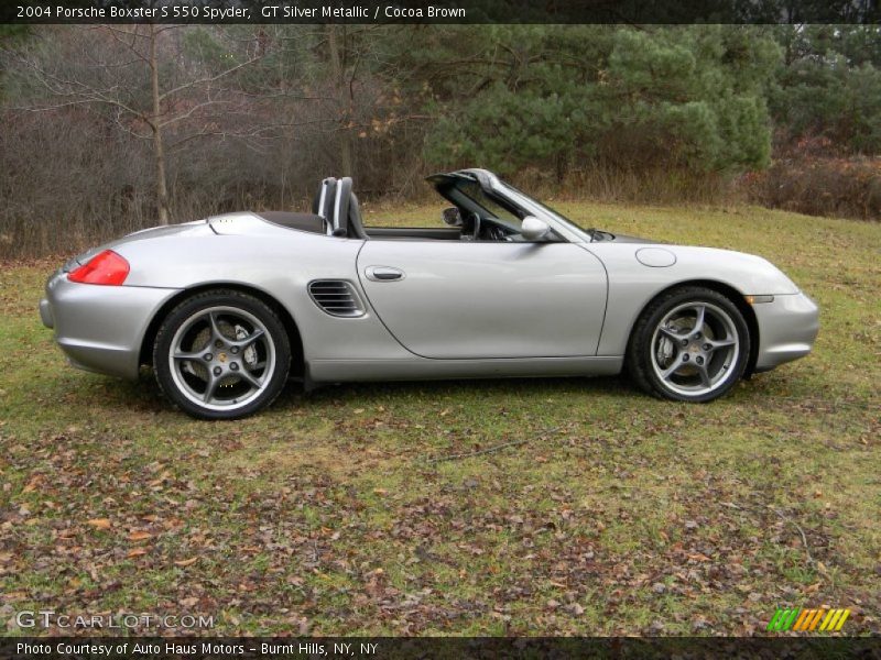  2004 Boxster S 550 Spyder GT Silver Metallic