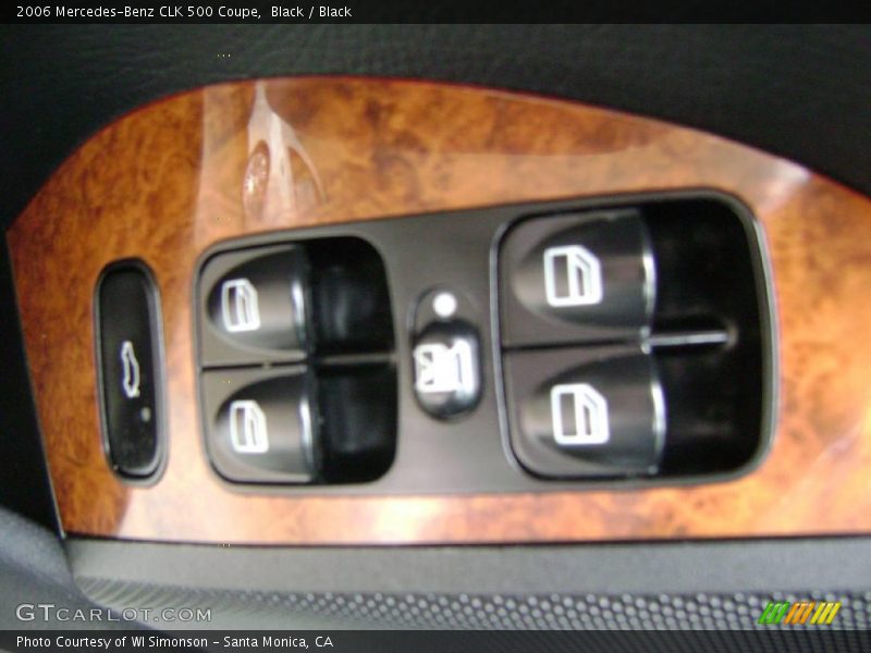 Black / Black 2006 Mercedes-Benz CLK 500 Coupe