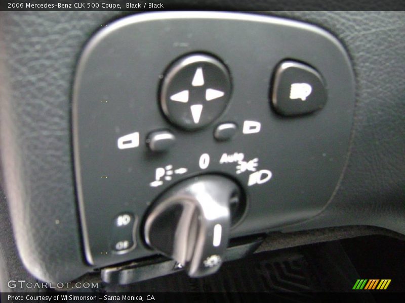 Black / Black 2006 Mercedes-Benz CLK 500 Coupe