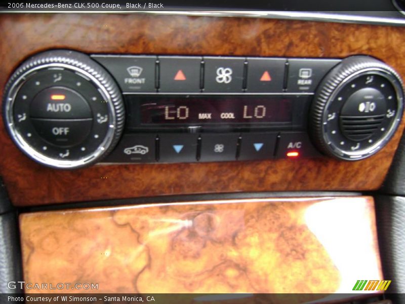 Black / Black 2006 Mercedes-Benz CLK 500 Coupe