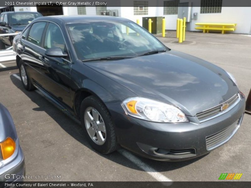 Cyber Gray Metallic / Ebony 2011 Chevrolet Impala LT