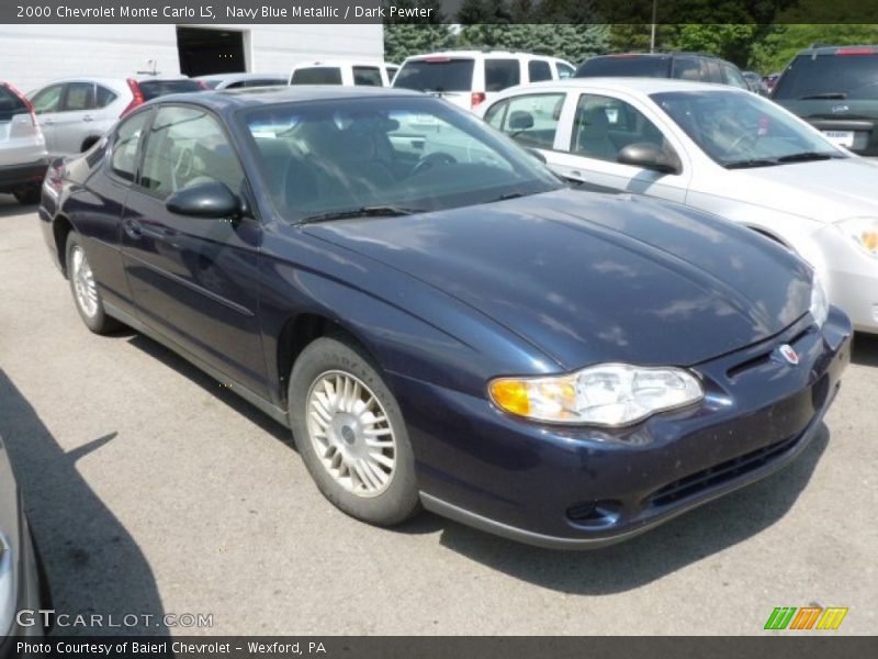 Front 3/4 View of 2000 Monte Carlo LS