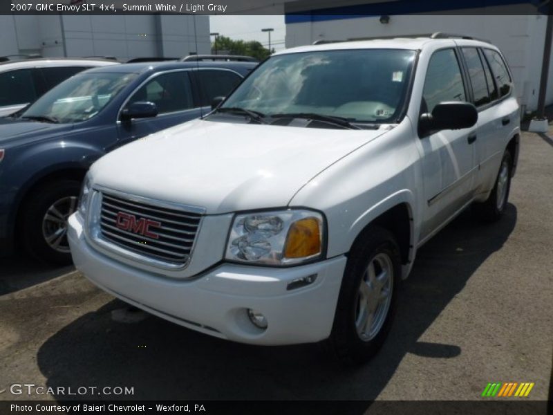 Summit White / Light Gray 2007 GMC Envoy SLT 4x4