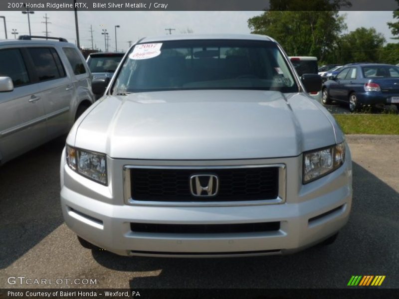 Billet Silver Metallic / Gray 2007 Honda Ridgeline RTX