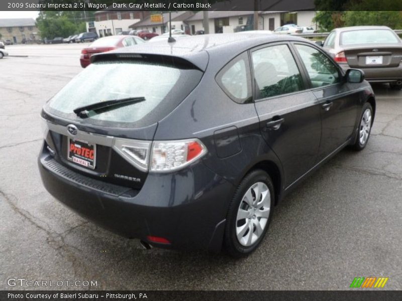 Dark Gray Metallic / Carbon Black 2009 Subaru Impreza 2.5i Wagon