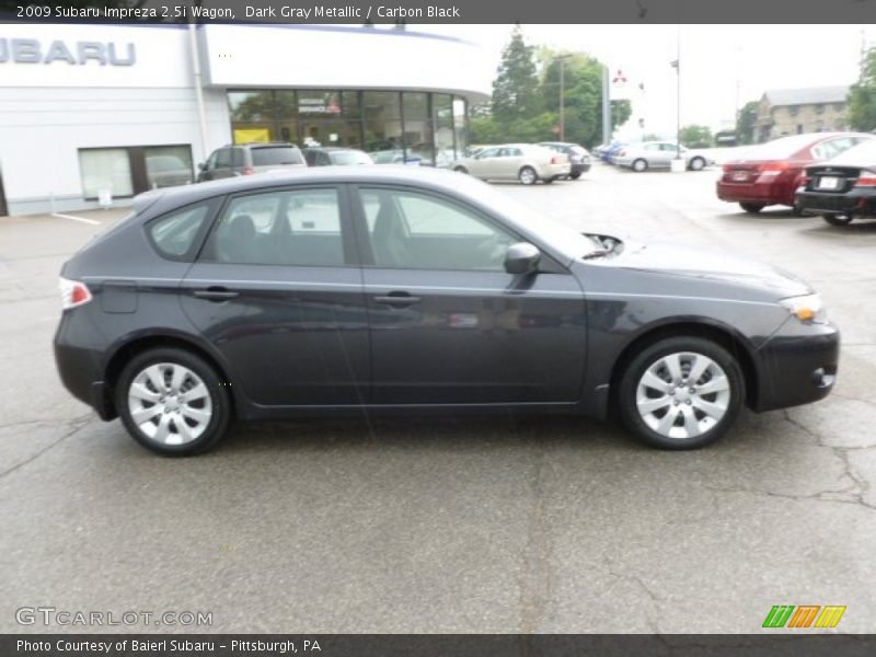 Dark Gray Metallic / Carbon Black 2009 Subaru Impreza 2.5i Wagon