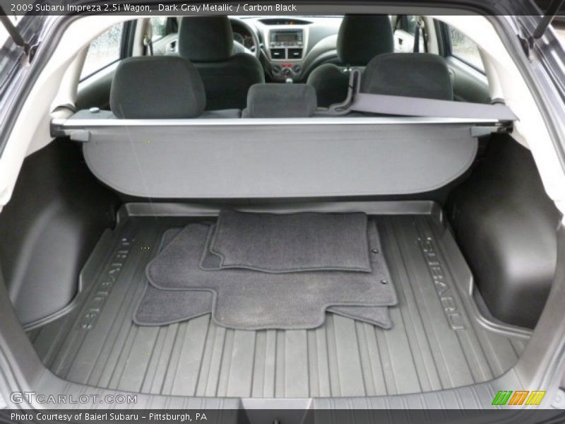 Dark Gray Metallic / Carbon Black 2009 Subaru Impreza 2.5i Wagon