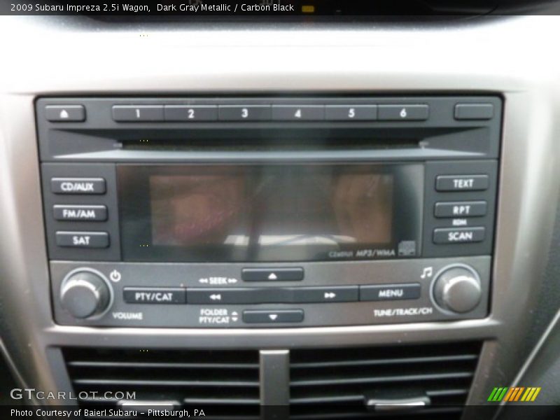Dark Gray Metallic / Carbon Black 2009 Subaru Impreza 2.5i Wagon