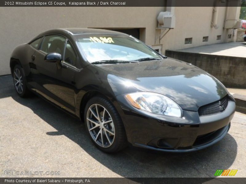Kalapana Black / Dark Charcoal 2012 Mitsubishi Eclipse GS Coupe