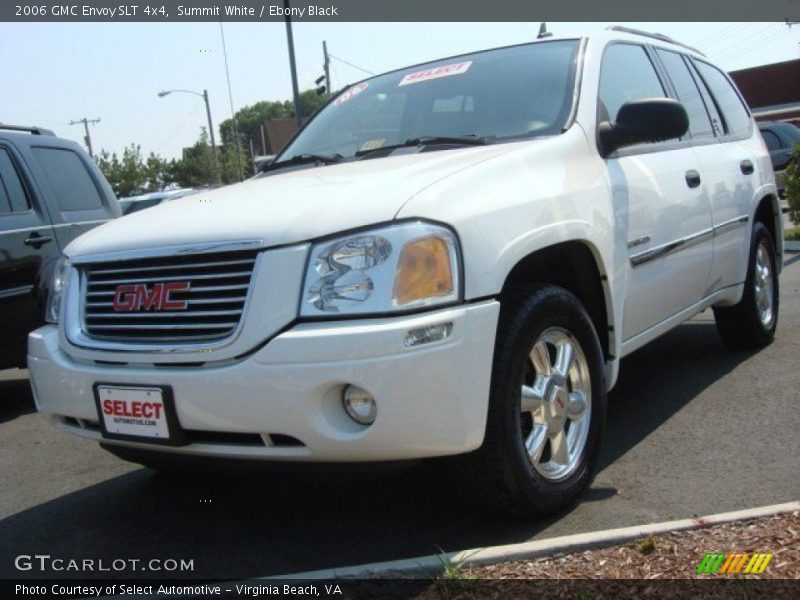 Summit White / Ebony Black 2006 GMC Envoy SLT 4x4