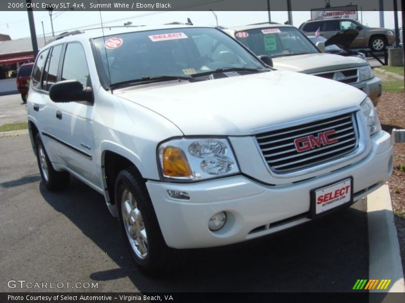 Summit White / Ebony Black 2006 GMC Envoy SLT 4x4