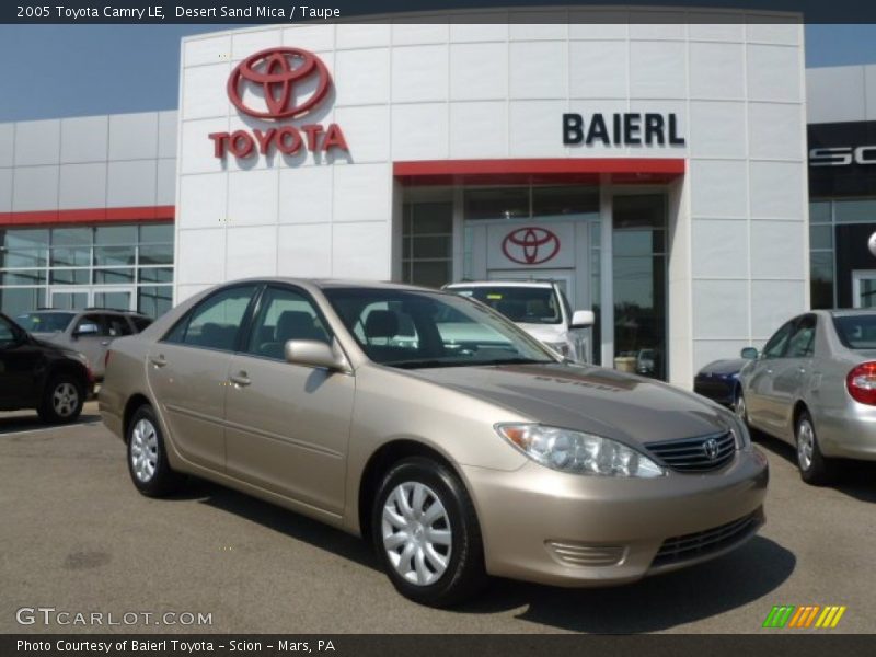 Desert Sand Mica / Taupe 2005 Toyota Camry LE