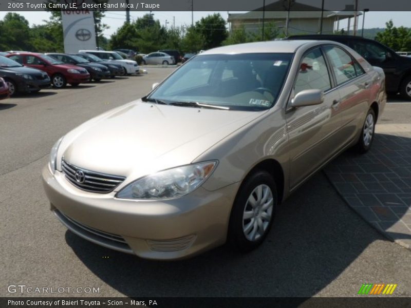 Desert Sand Mica / Taupe 2005 Toyota Camry LE