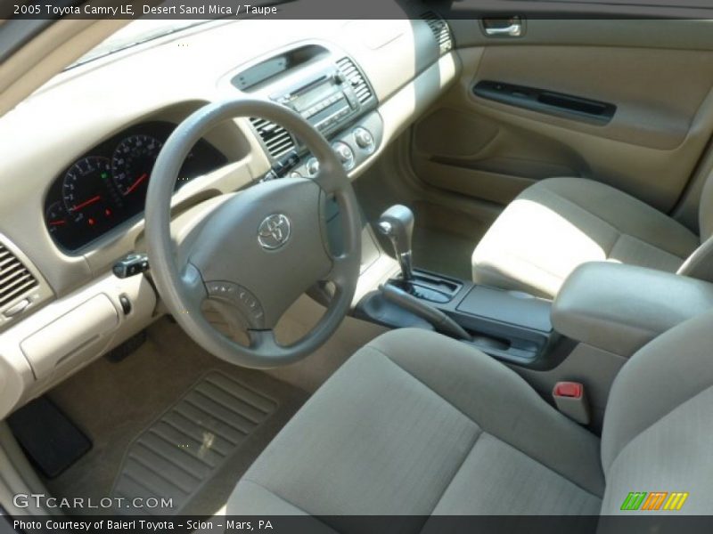 Desert Sand Mica / Taupe 2005 Toyota Camry LE