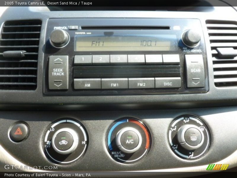 Desert Sand Mica / Taupe 2005 Toyota Camry LE