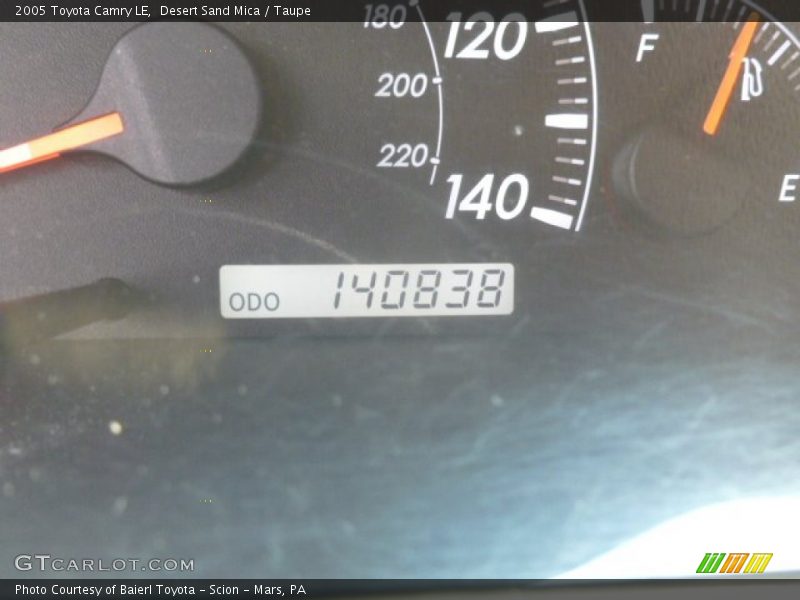 Desert Sand Mica / Taupe 2005 Toyota Camry LE