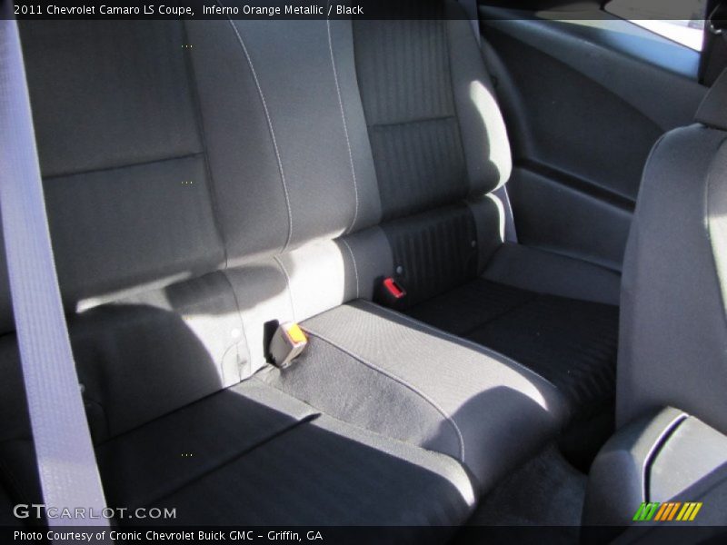 Inferno Orange Metallic / Black 2011 Chevrolet Camaro LS Coupe