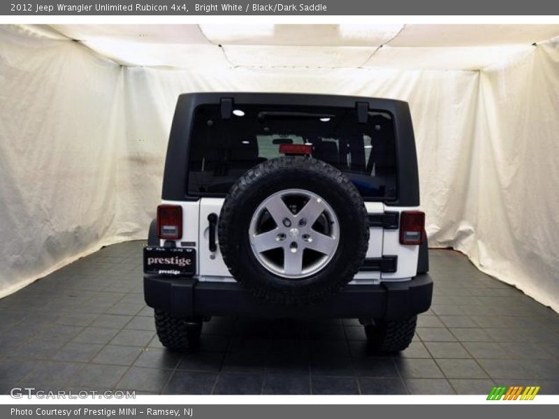 Bright White / Black/Dark Saddle 2012 Jeep Wrangler Unlimited Rubicon 4x4