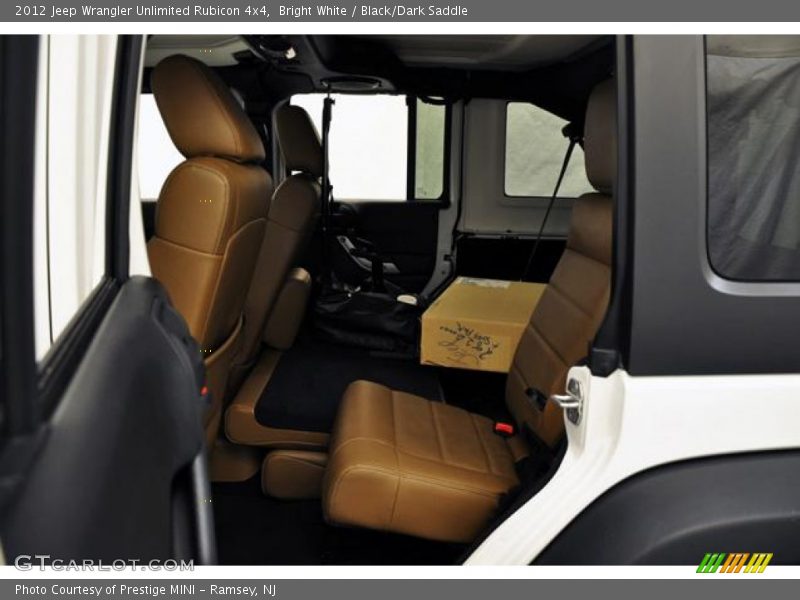 Bright White / Black/Dark Saddle 2012 Jeep Wrangler Unlimited Rubicon 4x4