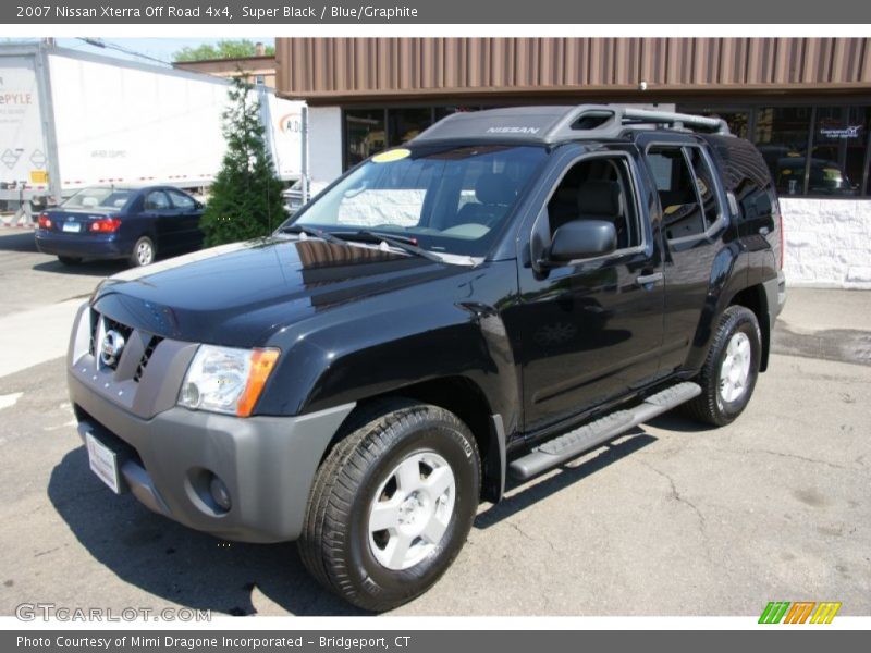 Super Black / Blue/Graphite 2007 Nissan Xterra Off Road 4x4