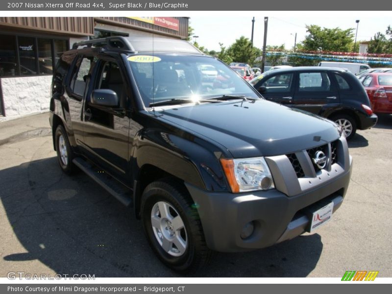 Super Black / Blue/Graphite 2007 Nissan Xterra Off Road 4x4