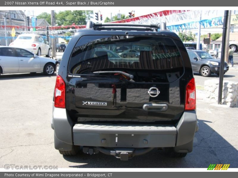 Super Black / Blue/Graphite 2007 Nissan Xterra Off Road 4x4